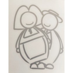 Stickers classique Jeannala...