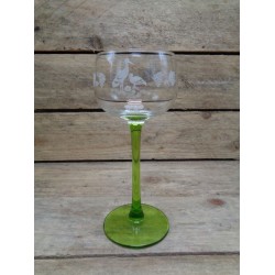 Verre à Vin du Rhin Décor...