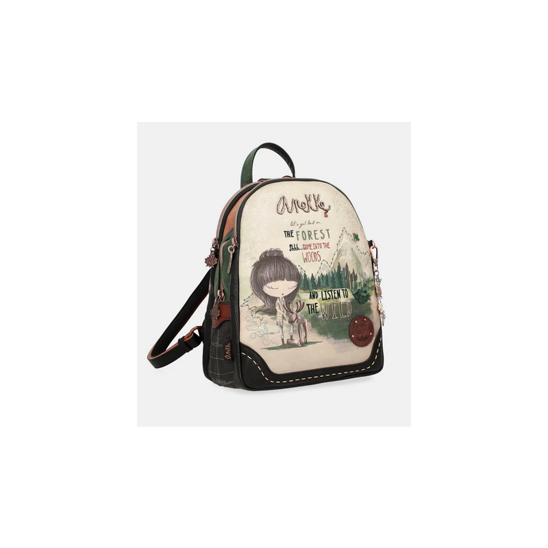 Anekke Sac à Dos Core - Multi-compartiments | Pour Femme - Dimensions : 27/24/12 Cm - Accessoires Et Accessoires Pour Femme, Divers