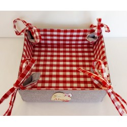 Corbeille à Pain en Tissu...