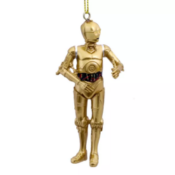 3D SUSPENSION BOX C-3PO GOLD