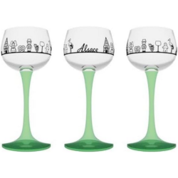 Verre du Rhin "Skyline" Alsace