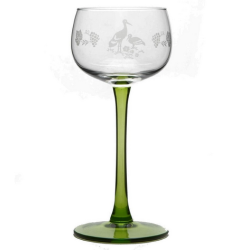 Verre à Vin du Rhin Décor...