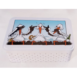 Biscuit Tin "The Storks of...