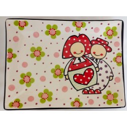 Assiette Rectangulaire GM...