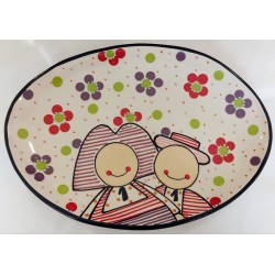 Assiette Ovale MM Jeannala...