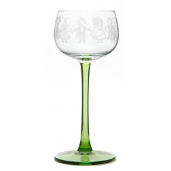 Lot De 6 Verres à Eau Hansi 16 Cl – Verres Décor Traditionnel Alsacien – Qualité Robuste