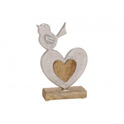 Décoration Cœur et Oiseau...