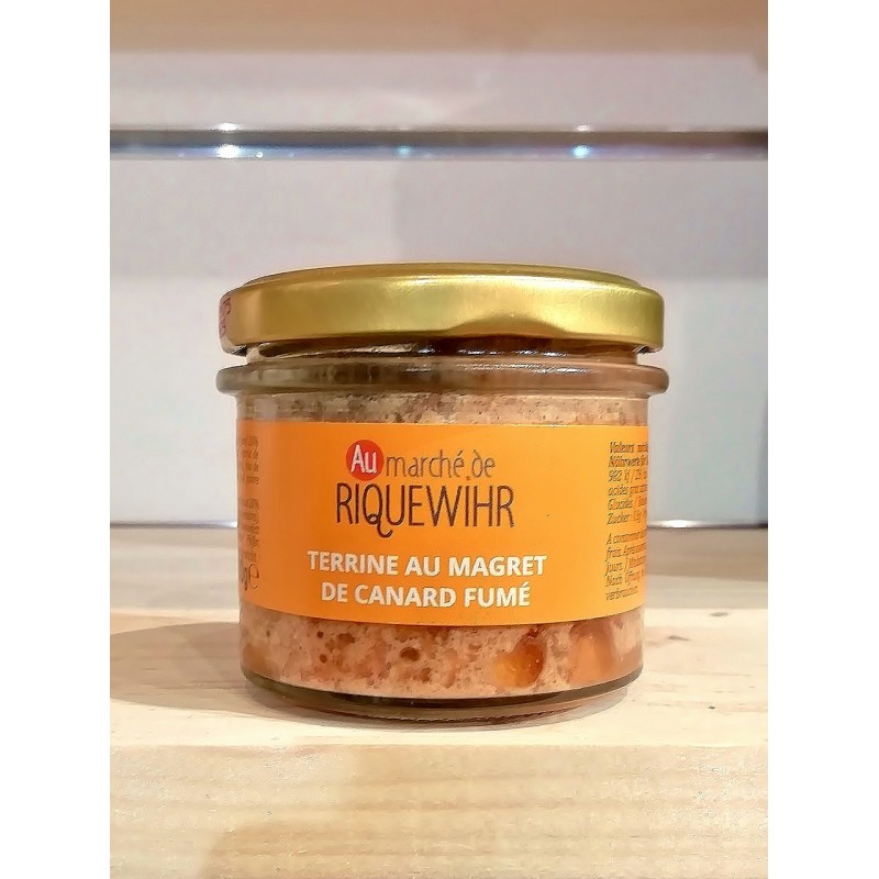 Terrine au Magret de Canard Fumé 100g Prise de bec
